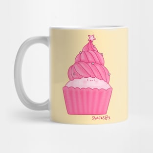 PINK ChristmasTree Cupcake Mug